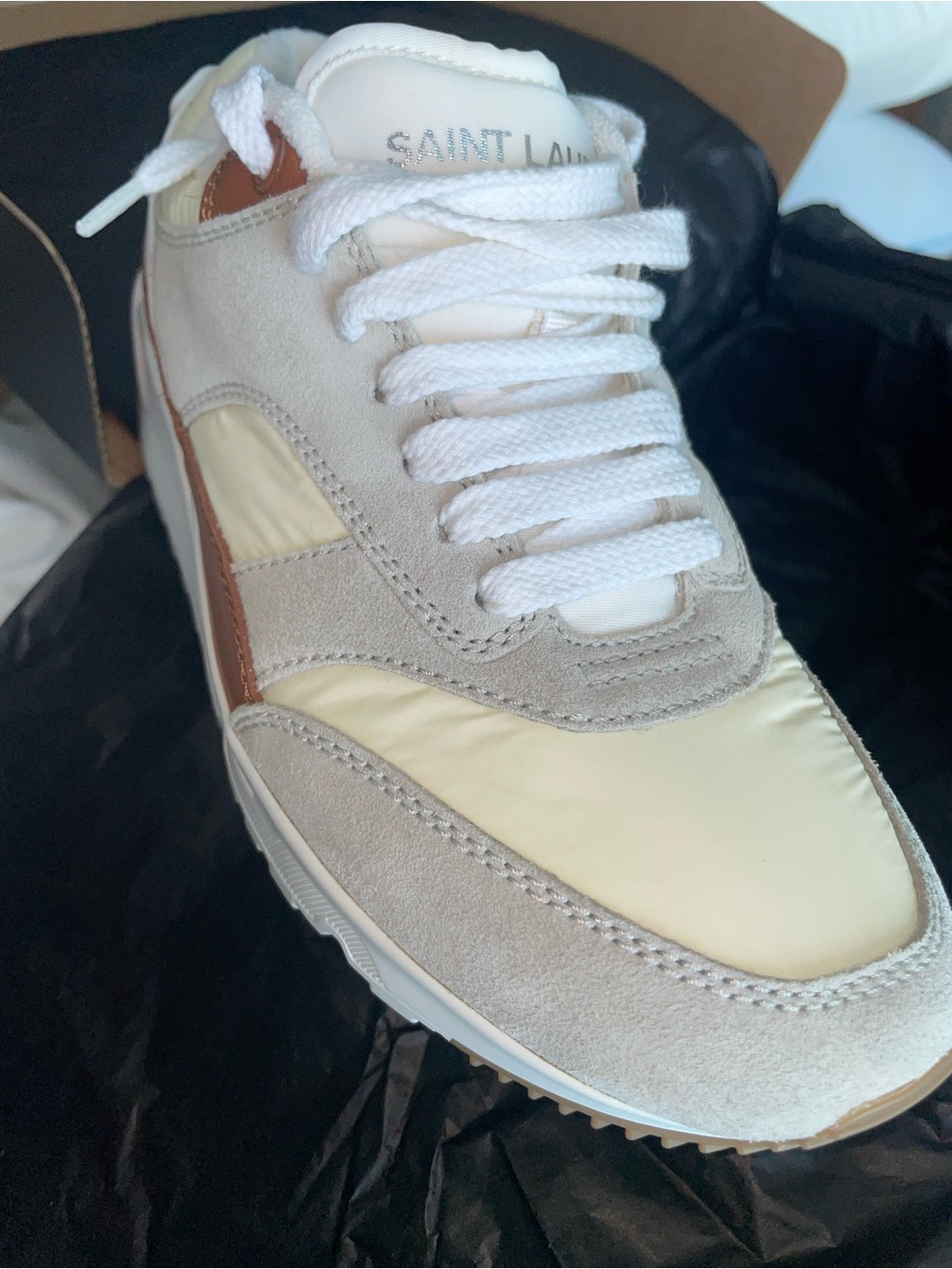 SAINT LAURENT BUMP Sneakers sz37 BNWt - Picture 9 of 10